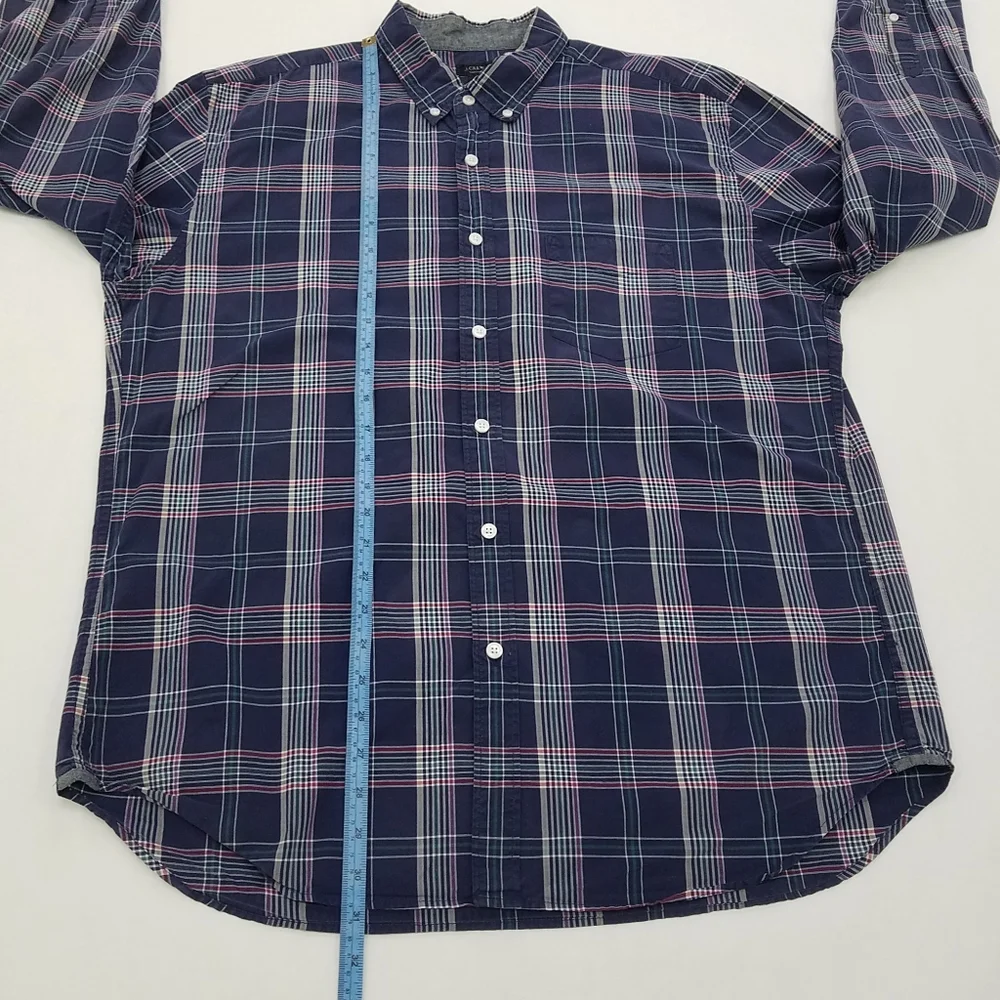 J. Crew Tartan Button Down Long Sleeve Plaid Shirt